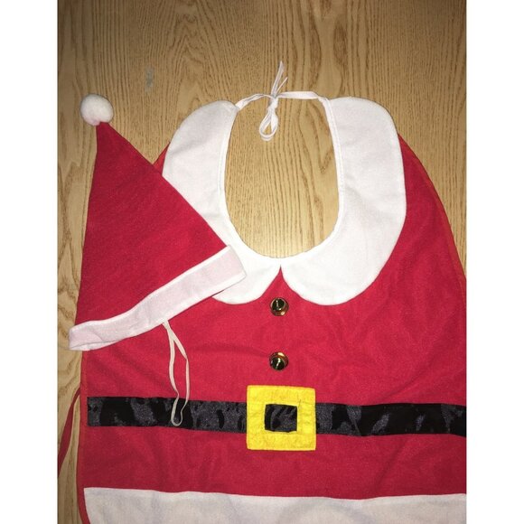 New Christmas Dog/Cat Santa Suit With Hat Size Small/Medium - Picture 5 of 5